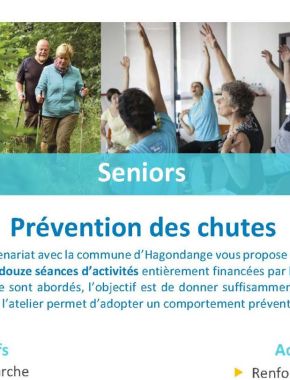 Conférence : Prévention des chutes 